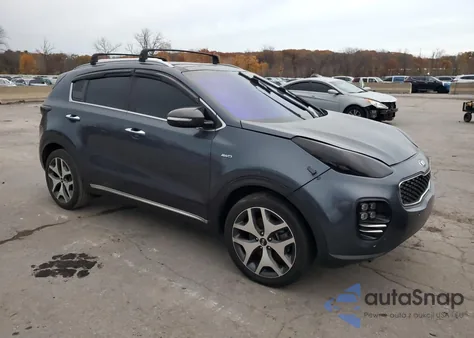 2017 Kia Sportage Sx z USA, uszkodzony, nr VIN KNDPRCA61H7104735